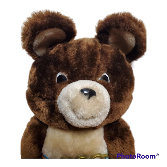 1980 Moscow Olympic Bear Misha with Original Tags Stuffed Brown Collectible 13" - Picture 3 of 15